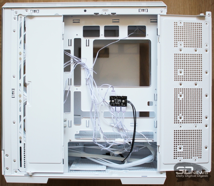 Обзор и тестирование корпуса Zalman P50 DS White: «аквариум» с подсветкой