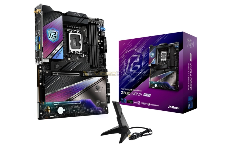 Материнские платы ASRock Z890 для Intel Arrow Lake-S показались на изображениях