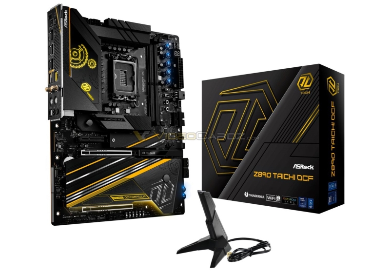 Материнские платы ASRock Z890 для Intel Arrow Lake-S показались на изображениях