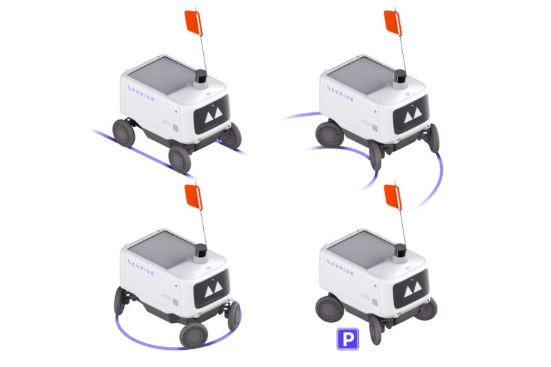 Avride, выделившаяся из «Яндекса», показала четырёхколёсного робота-курьера на чипе Nvidia