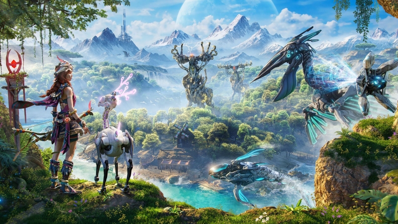 Tencent анонсировала свою Horizon Zero Dawn — экшен Light of Motiram про выживание в мире механических животных