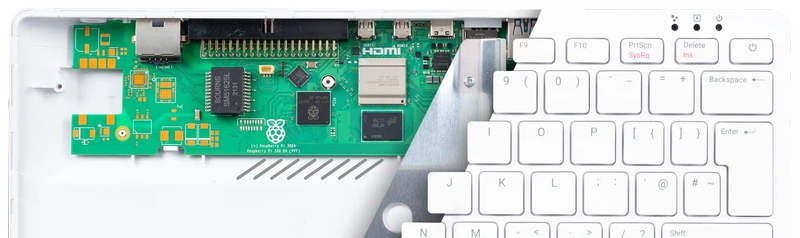 Представлен компьютер Raspberry Pi 500 за $90, встроенный в клавиатуру