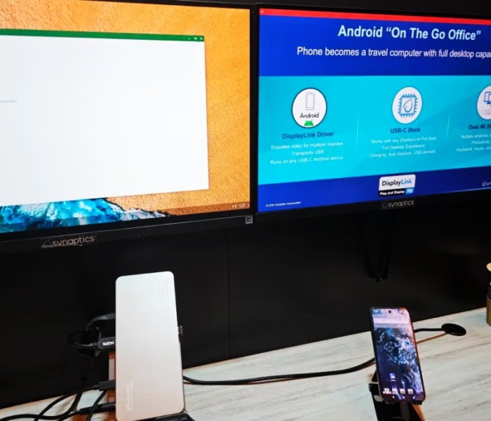 DisplayLink попытается превратить смартфоны в заменитель ПК с помощью специальных док-станций