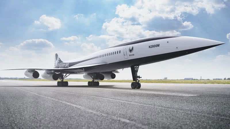 Прототип сверхзвукового авиалайнера Boom Supersonic XB-1 впервые преодолел скорость звука